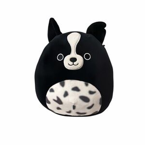 Squishmallows Monty The Border Collie Dog Plush Black Dog Stuffed Animal Toy 10”
